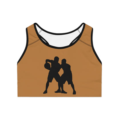 Sports Bra: Basketball Lite Brown