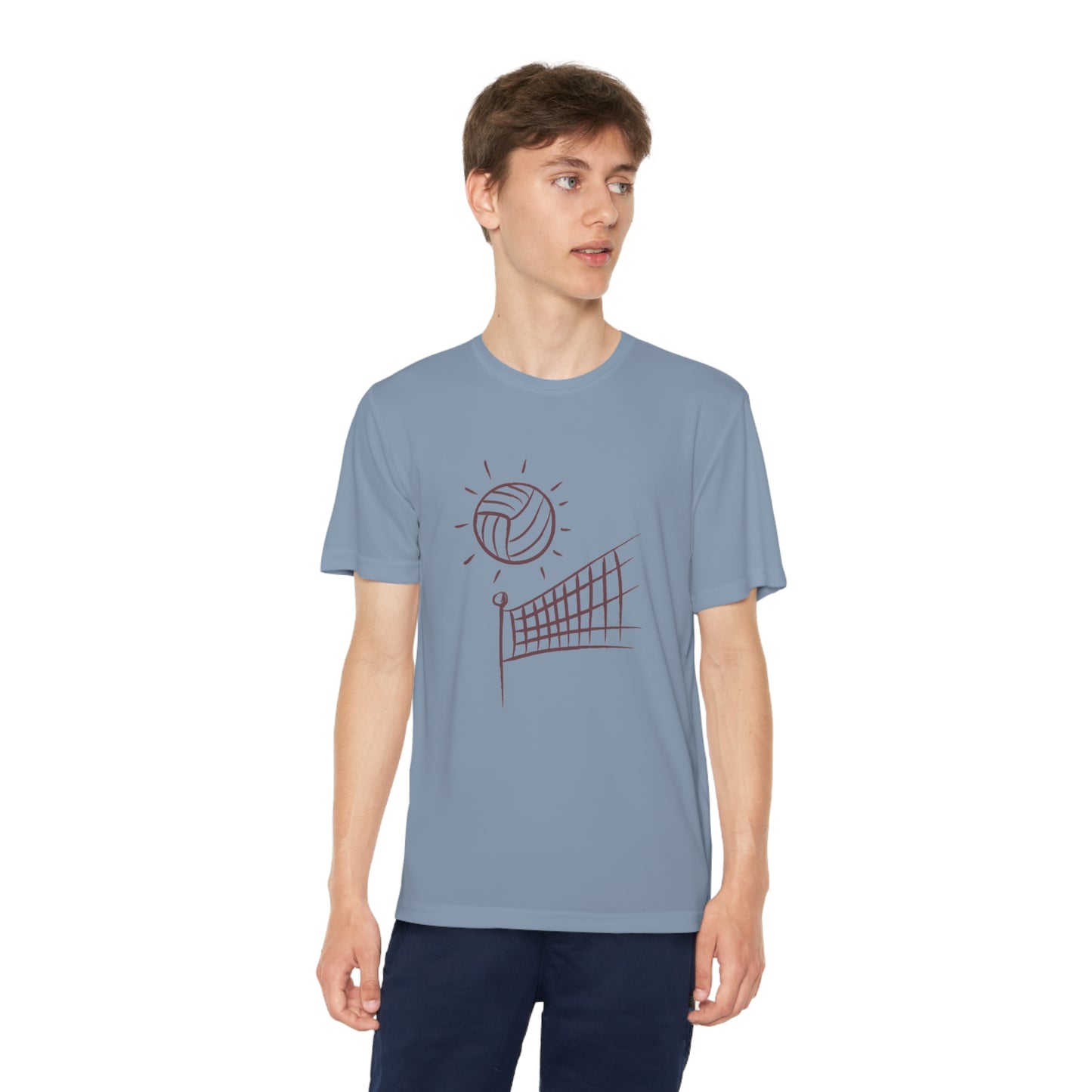 Youth Competitor Tee #2: Volleyball