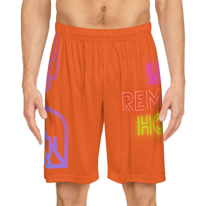 Basketball Shorts: Gaming Orange