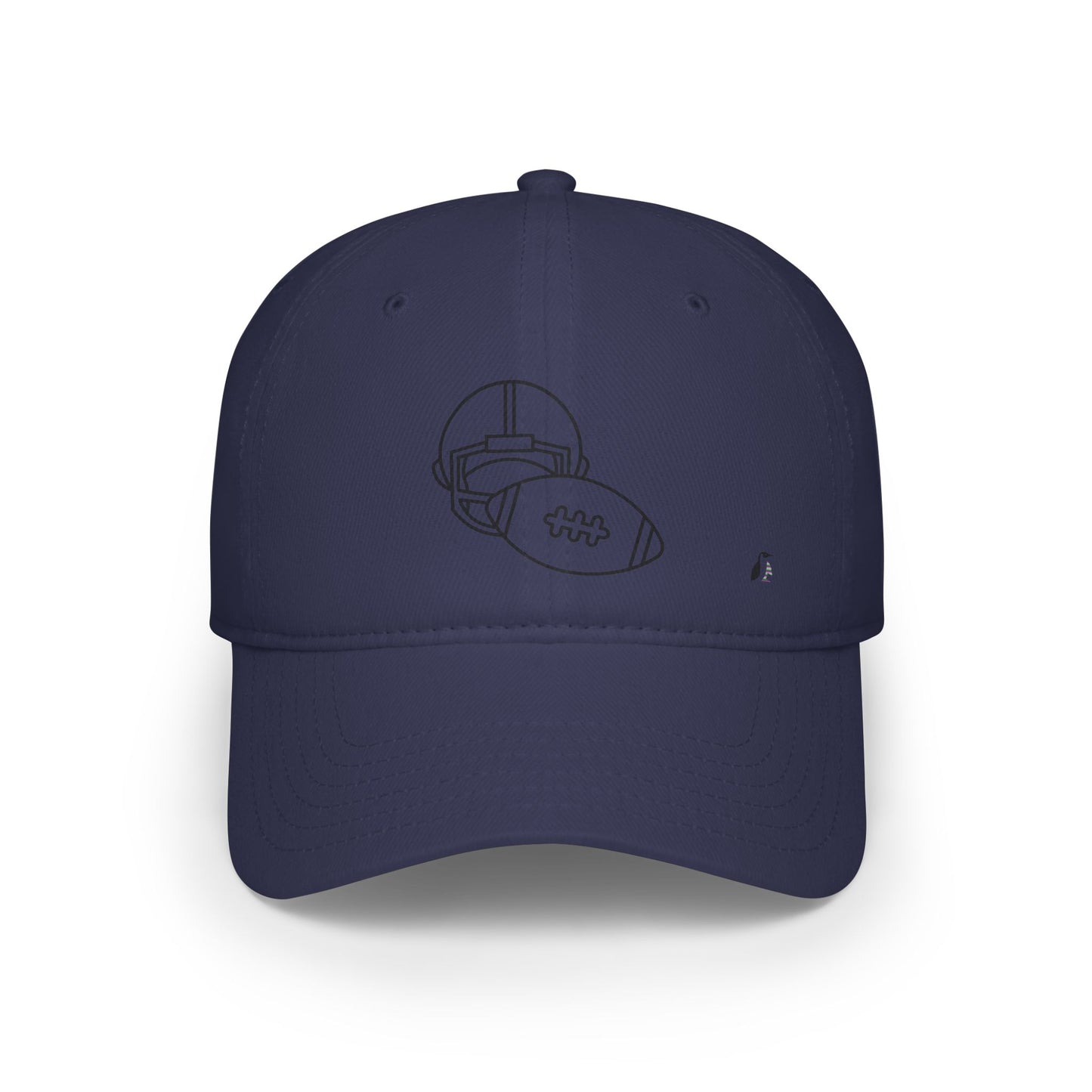 Low Profile Baseball Cap: Football