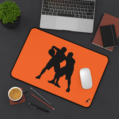 Desk Mat: Basketball Orange