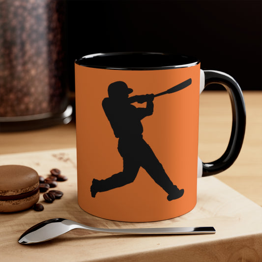 Accent Coffee Mug, 11oz: Baseball Crusta