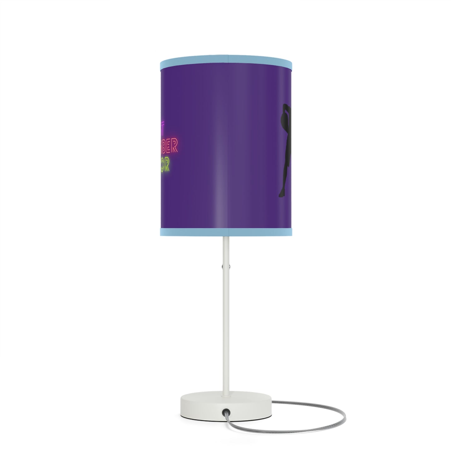 Lamp on a Stand, US|CA plug: Basketball Purple