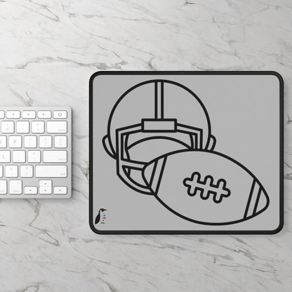 Gaming Mouse Pad: Football Lite Grey