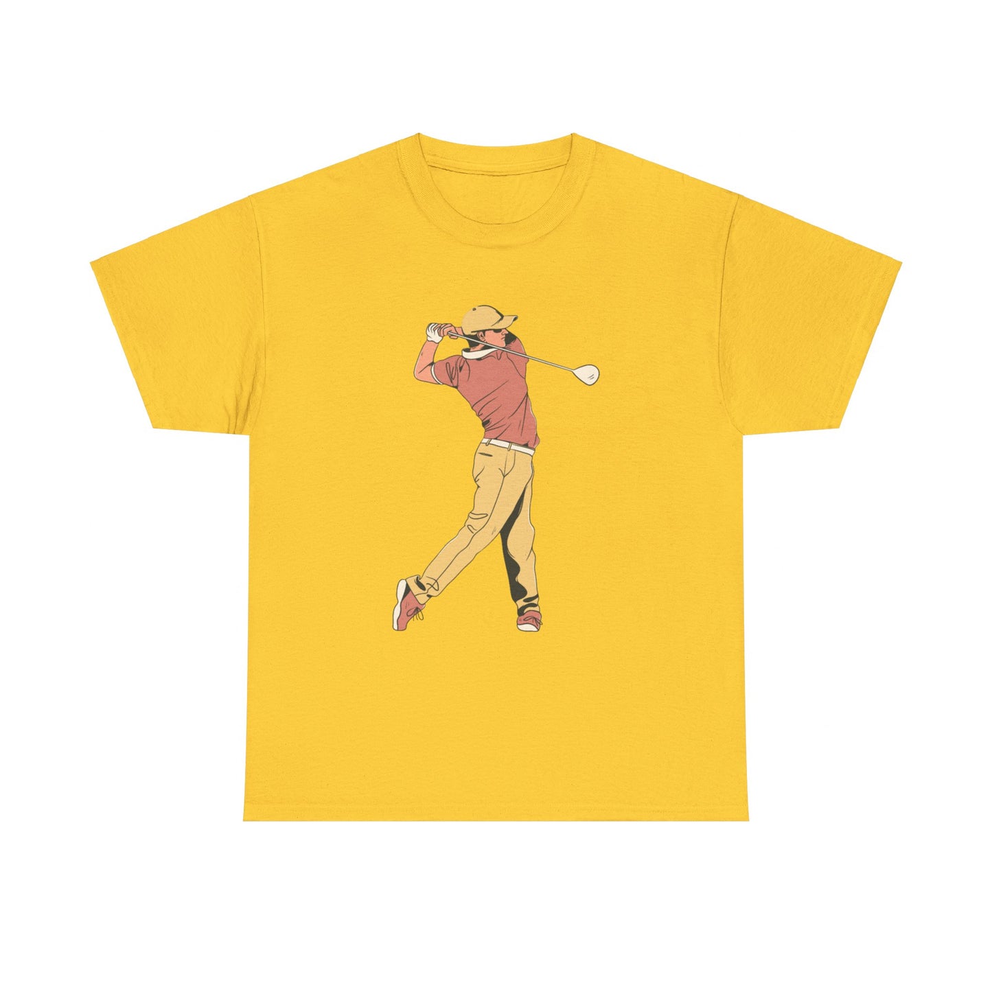 Heavy Cotton Tee: Golf #2