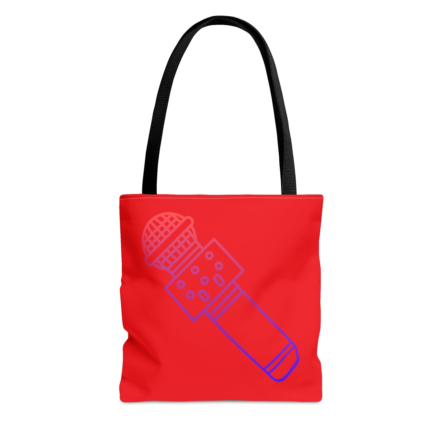 Tote Bag: Music Red