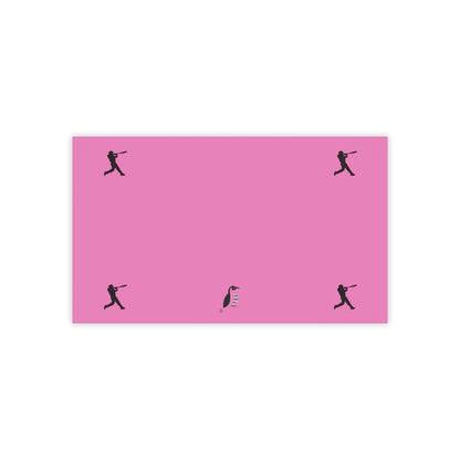 Post-it® Note Pads: Baseball Lite Pink