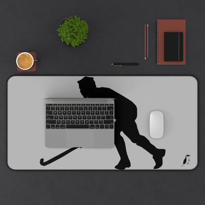 Desk Mat: Hockey Lite Grey