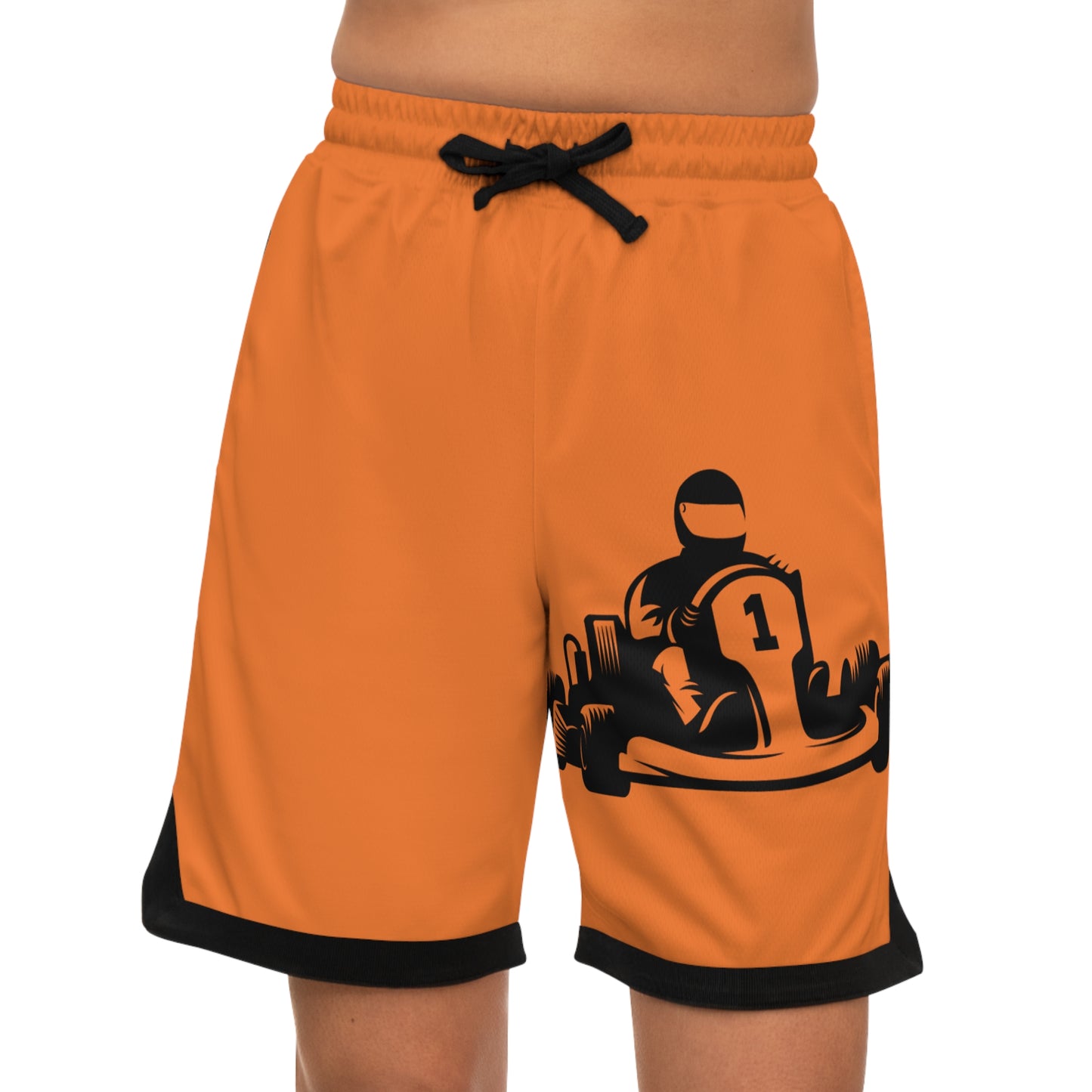 Basketball Rib Shorts: Racing Crusta