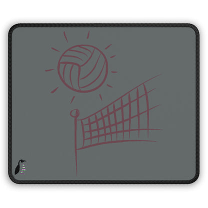 Gaming Mouse Pad: Volleyball Dark Grey