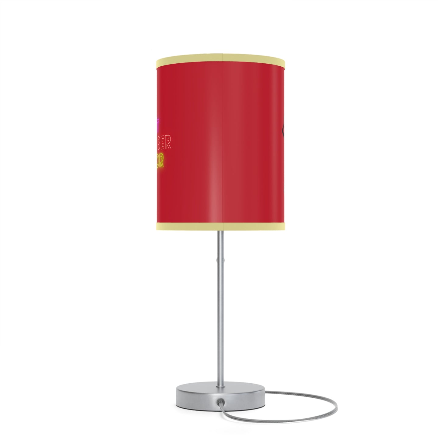 Lamp on a Stand, US|CA plug: Tennis Dark Red