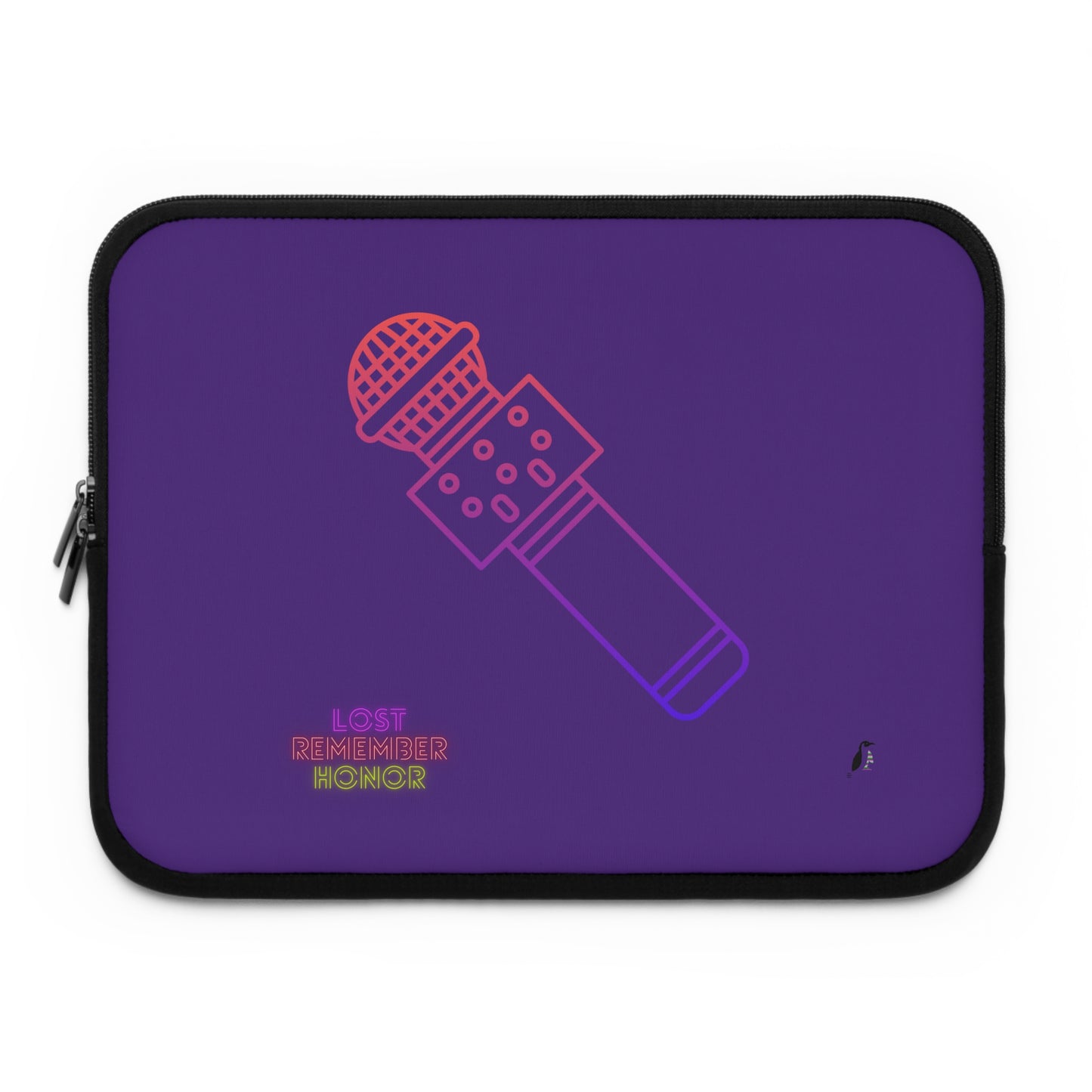 Laptop Sleeve: Music Purple