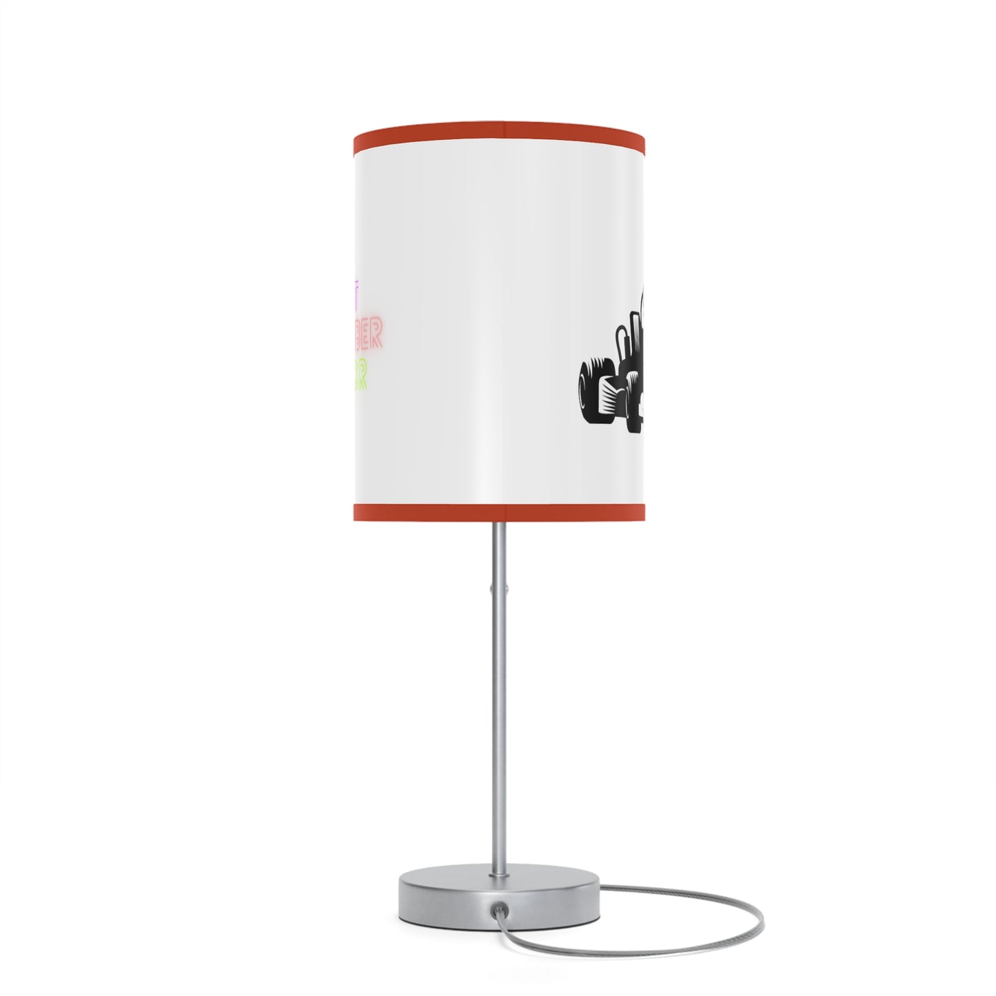 Lamp on a Stand, US|CA plug: Racing White