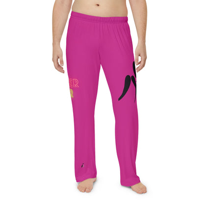 Men's Pajama Pants: Wrestling Pink