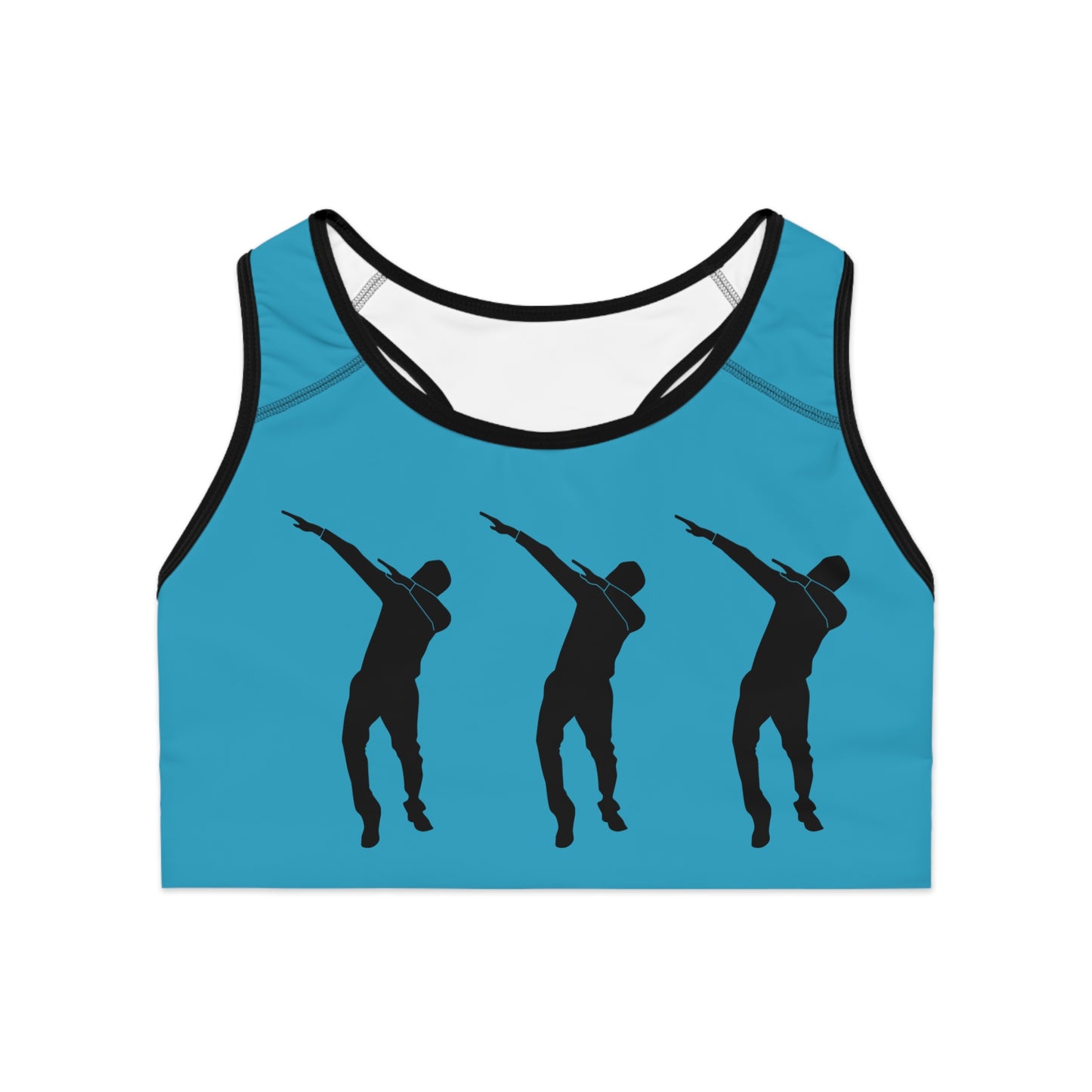 Sports Bra: Dance Turquoise