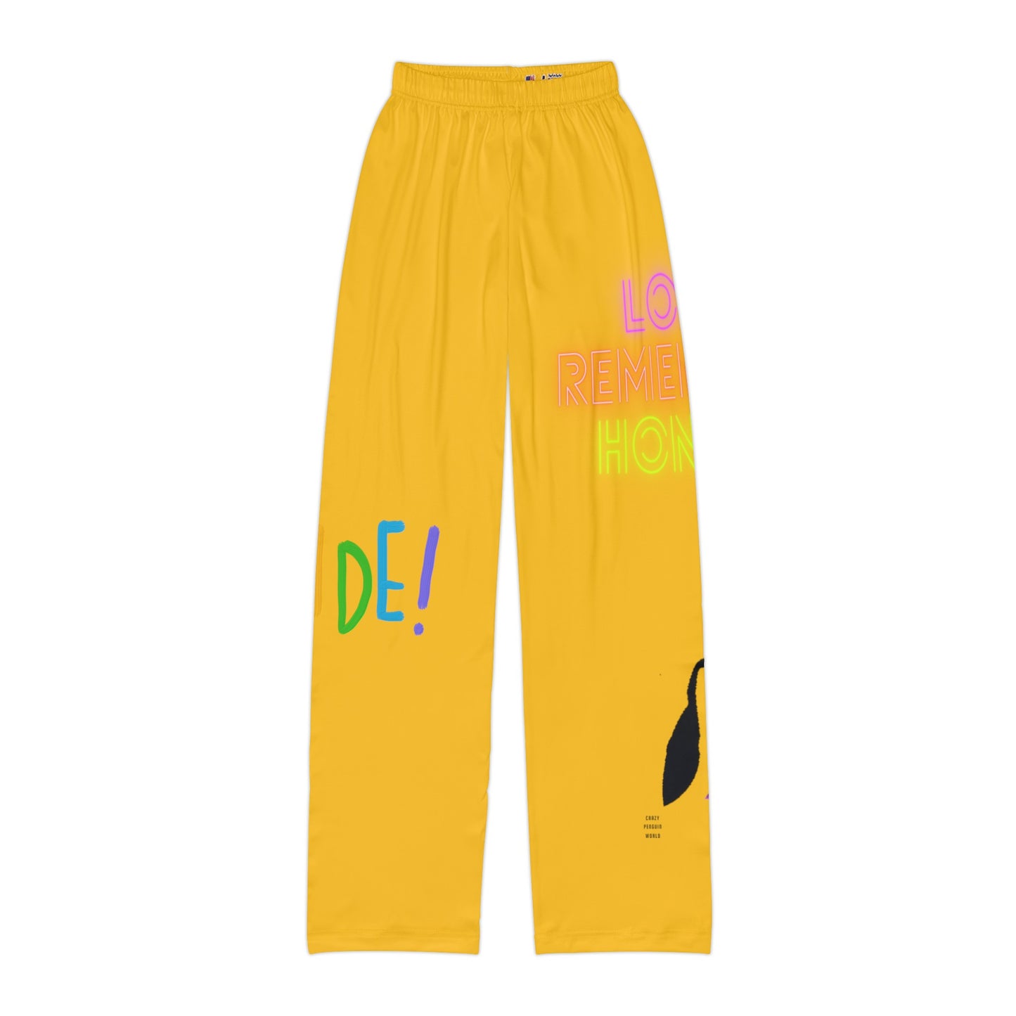 Pajama na pantalon ng mga bata: LGBTQ Pride Yellow 