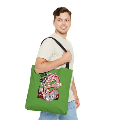 Tote Bag: Dragons Green