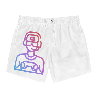 Swim Trunks: Gaming White