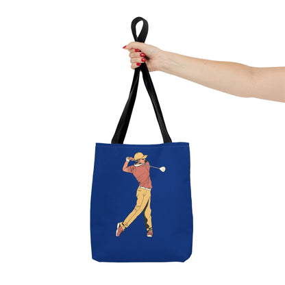 Tote Bag: Golf Dark Blue