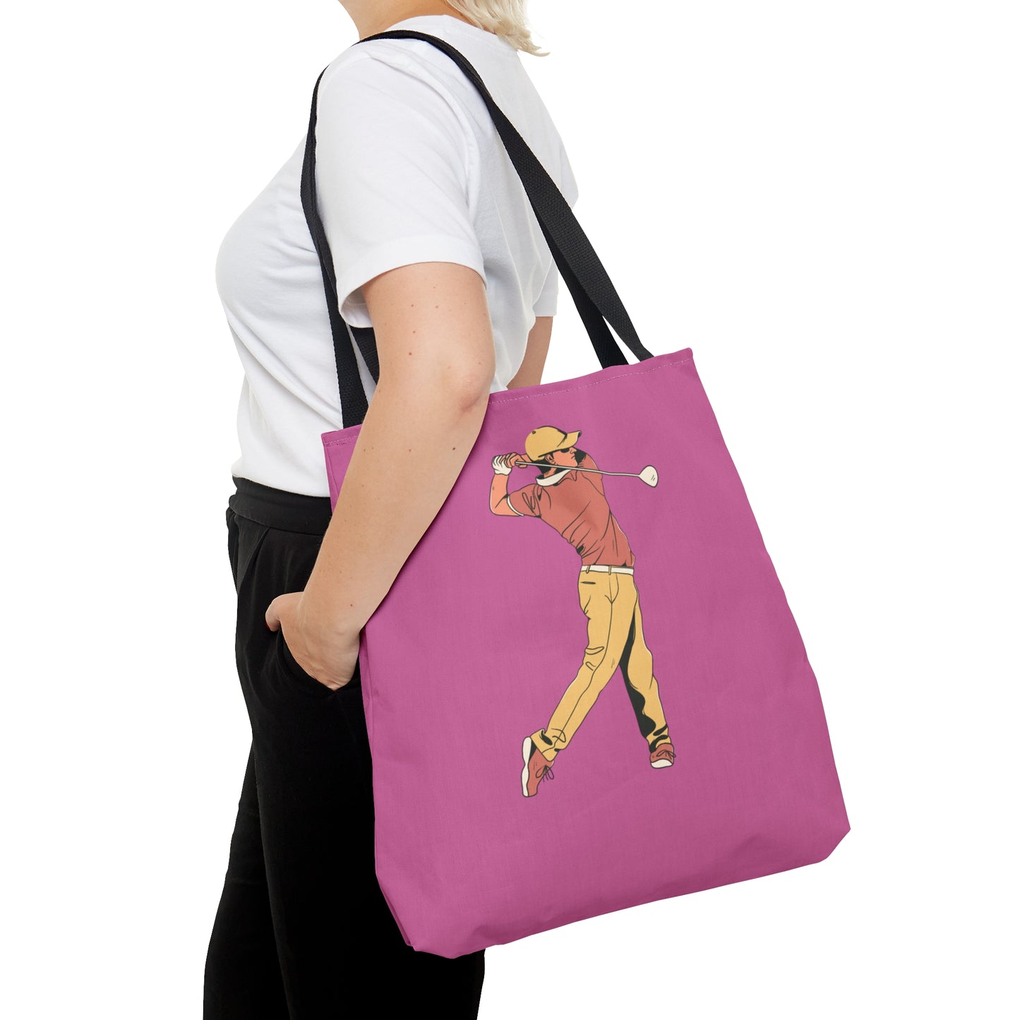 Tote Bag: Golf Lite Pink