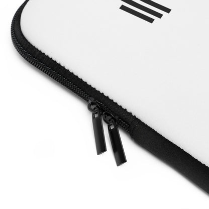 Laptop Sleeve: Weightlifting White