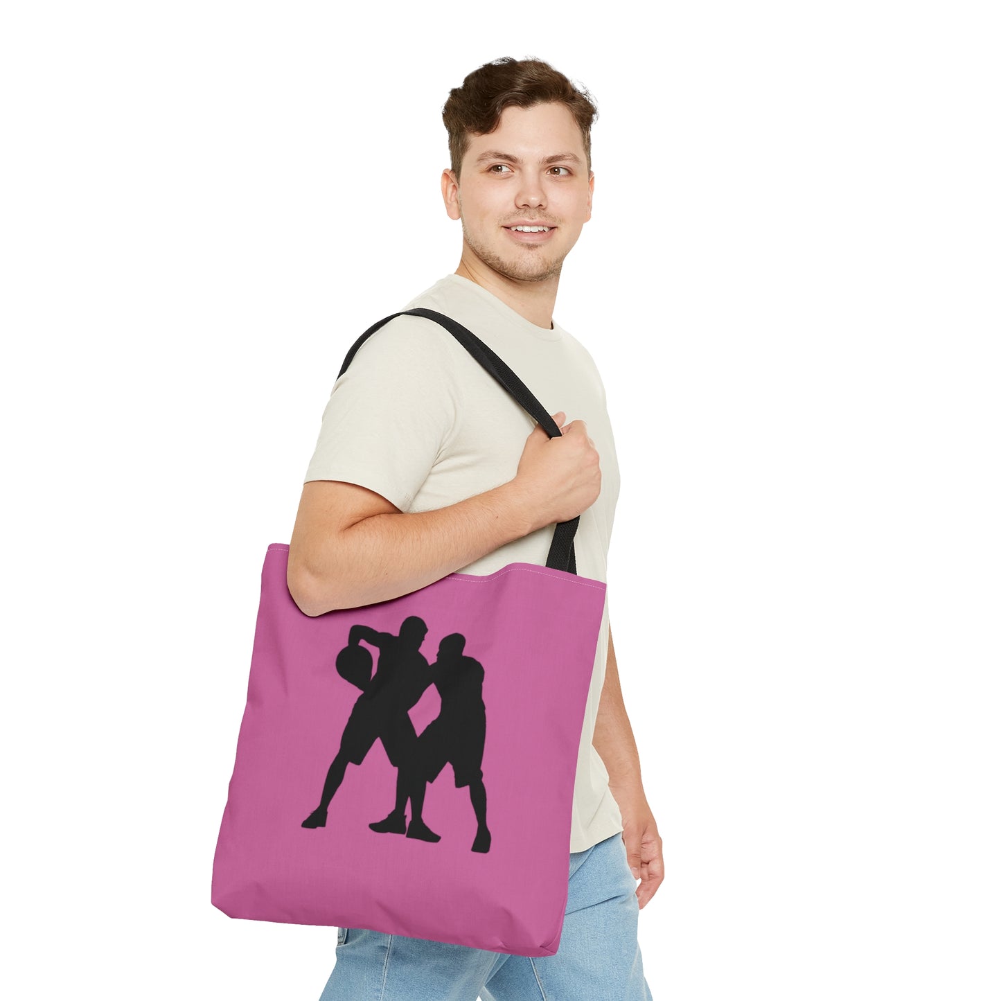 Tote Bag: Basketball Lite Pink