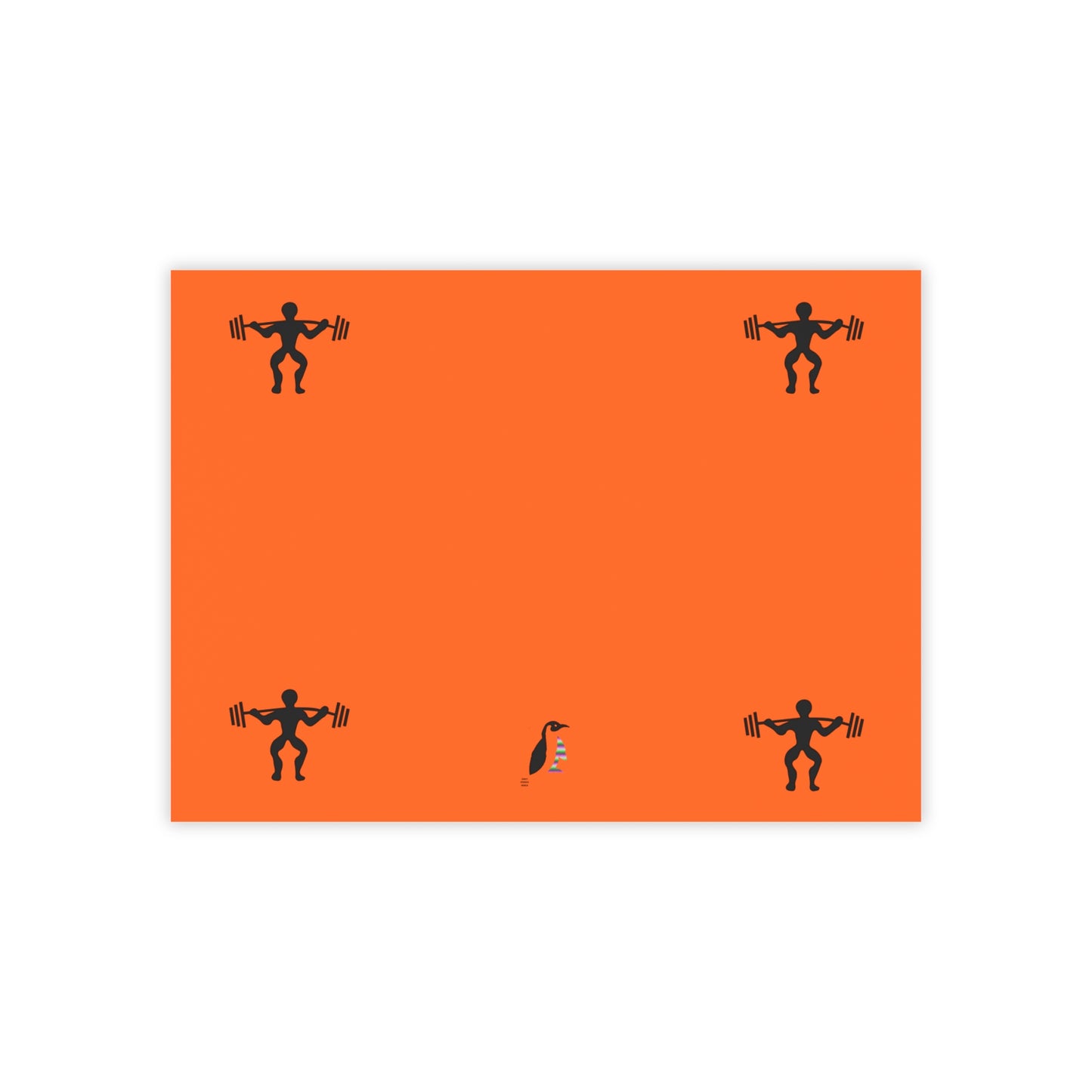 Post-it® Note Pads: Weightlifting Orange