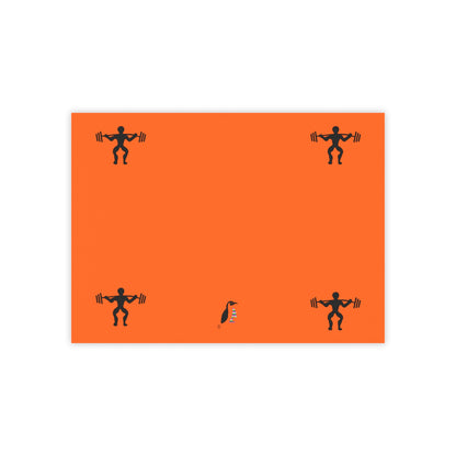 Post-it® Note Pads: Weightlifting Orange