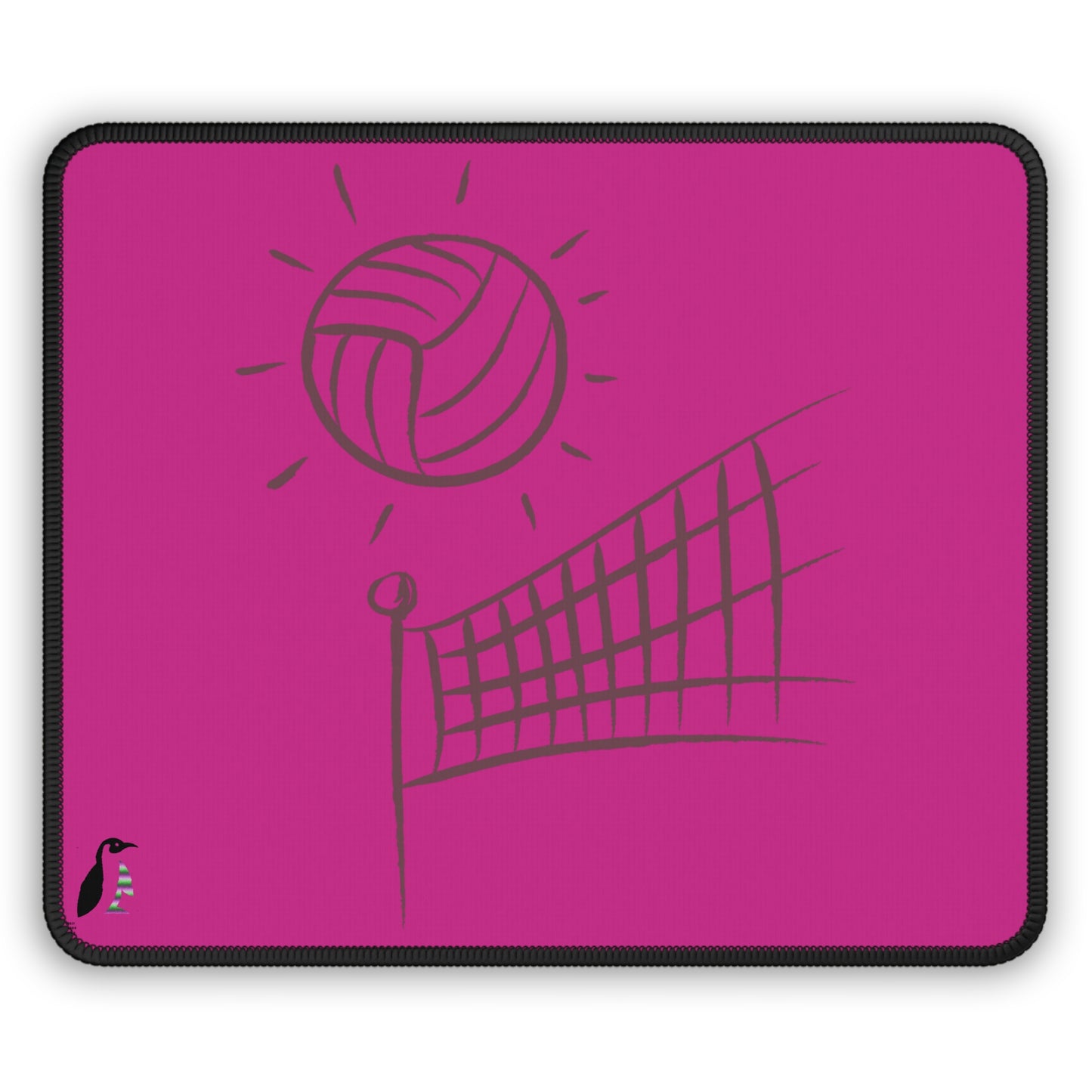 Gaming Mouse Pad: Volleyball Pink