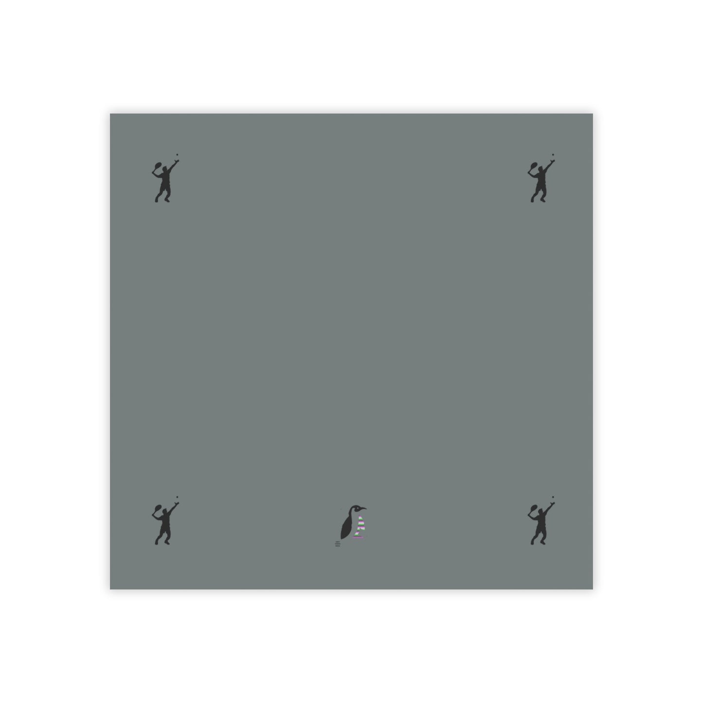 Post-it® Note Pads: Tennis Dark Grey