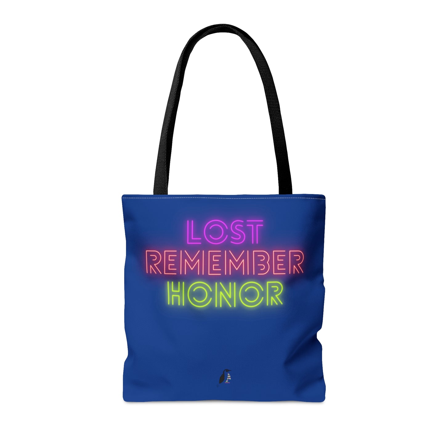 Tote Bag: Music Dark Blue