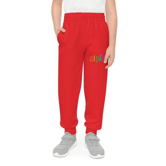 Youth Joggers: LGBTQ Pride Red