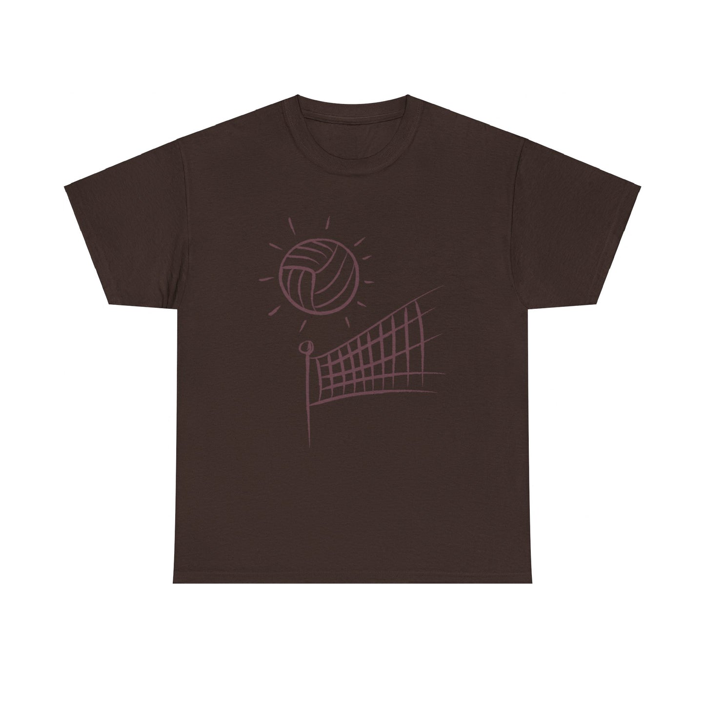 Heavy Cotton Tee: Volleyball #1