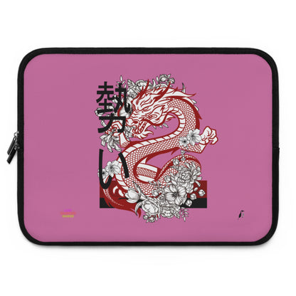 Laptop Sleeve: Dragons Lite Pink