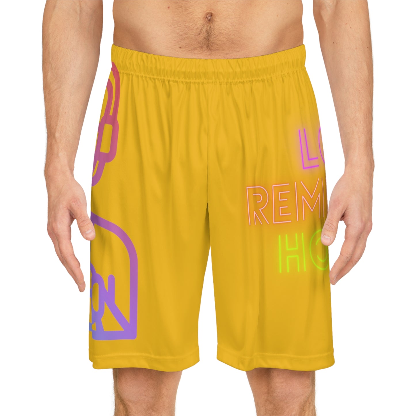 Basketball Shorts: Gaming Yellow