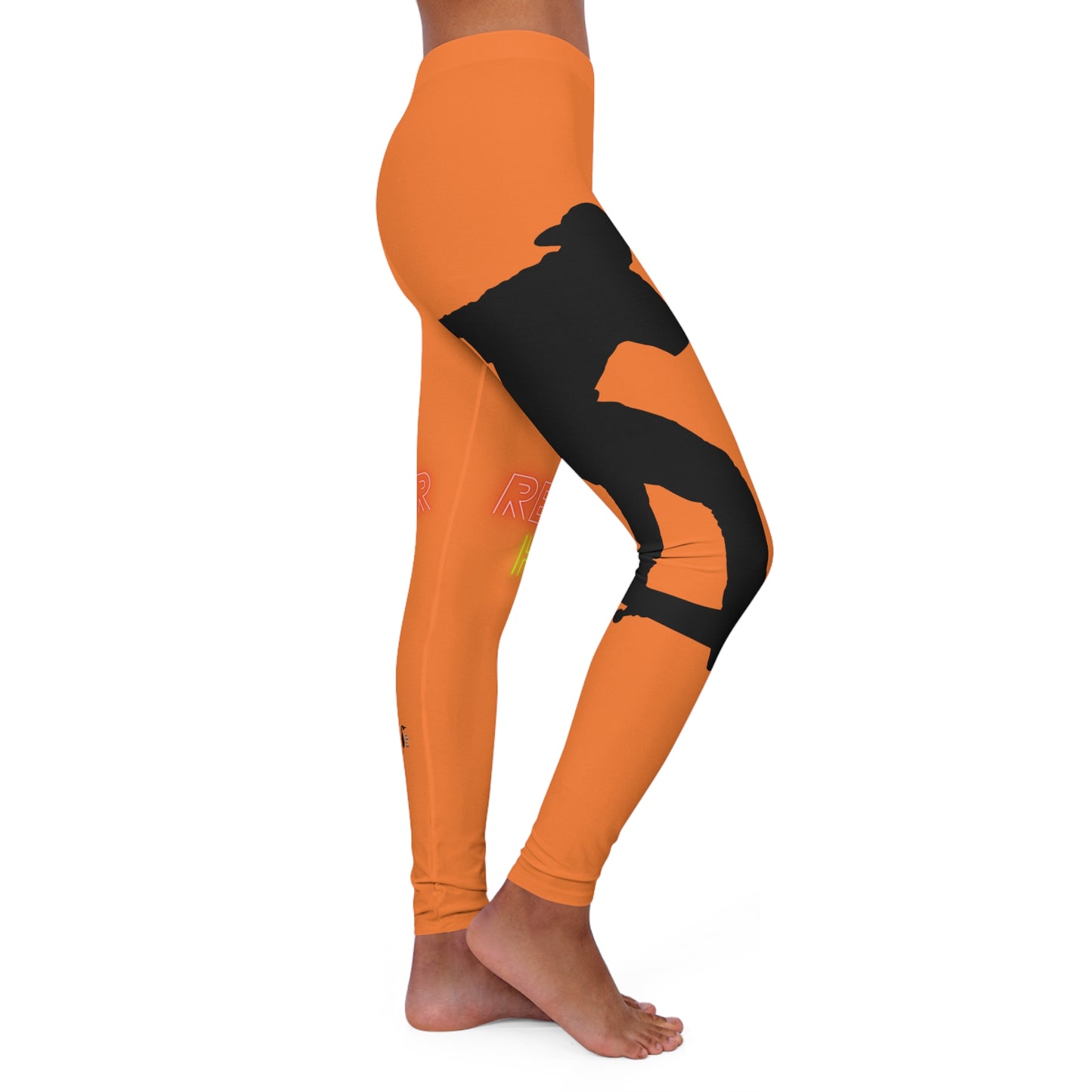 Women's Spandex Leggings: Skateboarding Crusta