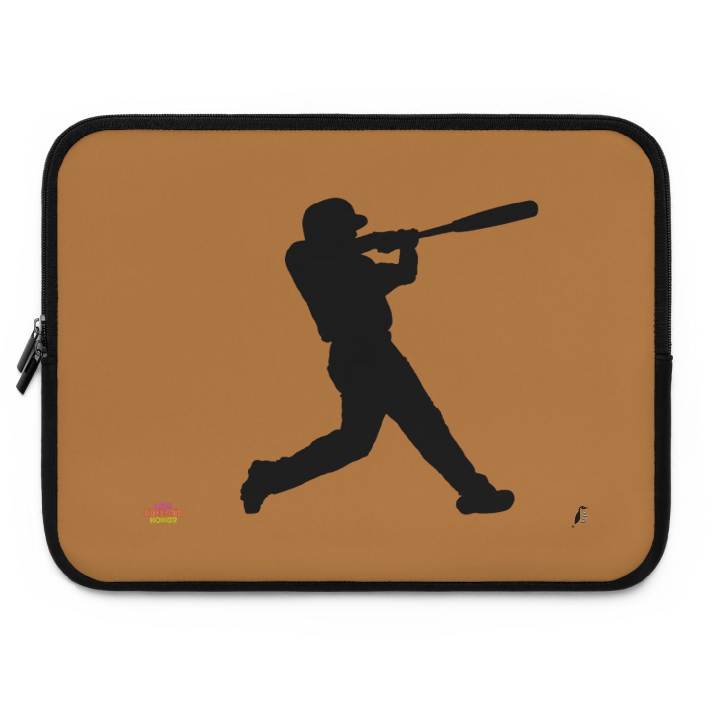 Laptop Sleeve: Baseball Lite Brown