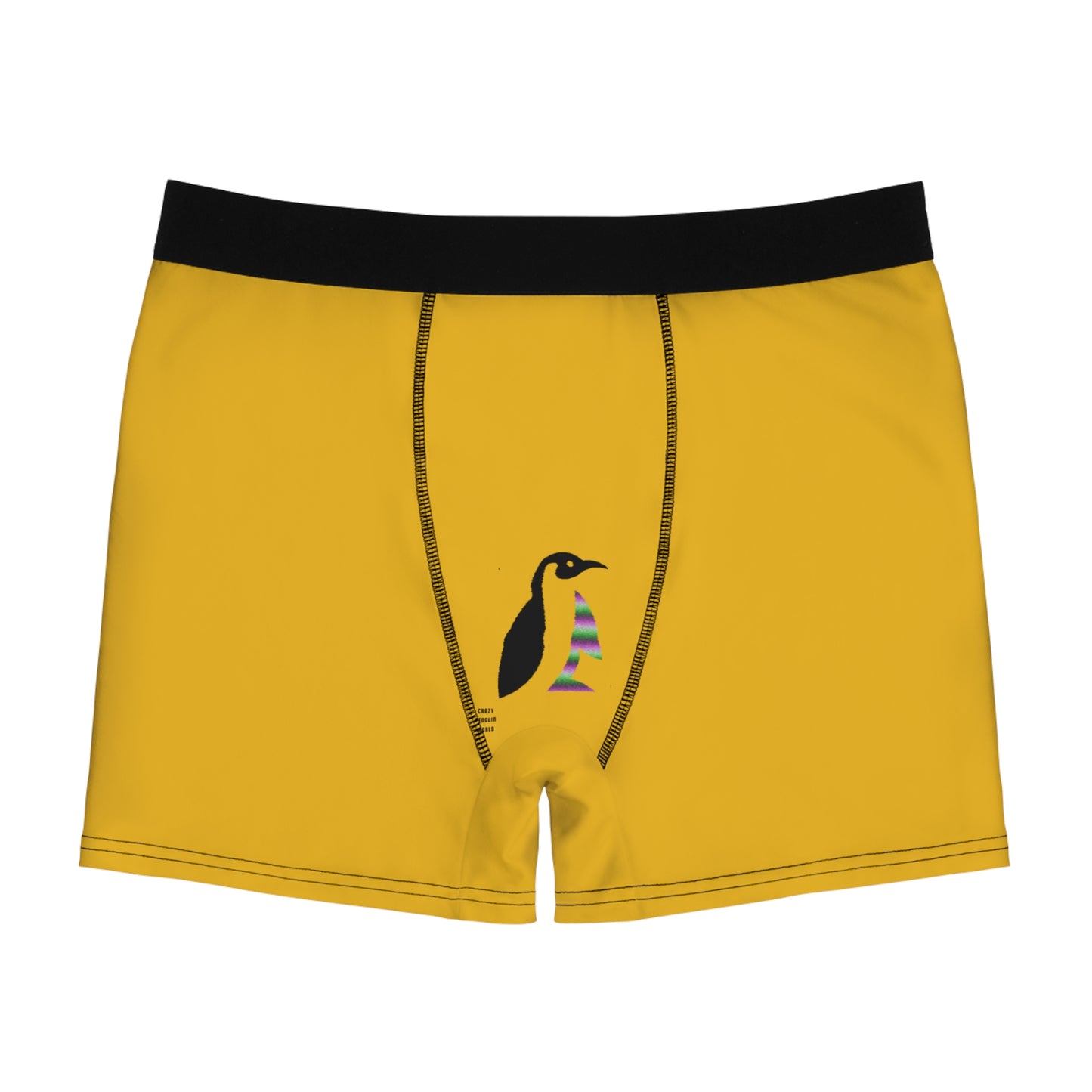 Men's Boxer Briefs: Wrestling Yellow