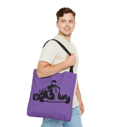 Tote Bag: Racing Lite Purple