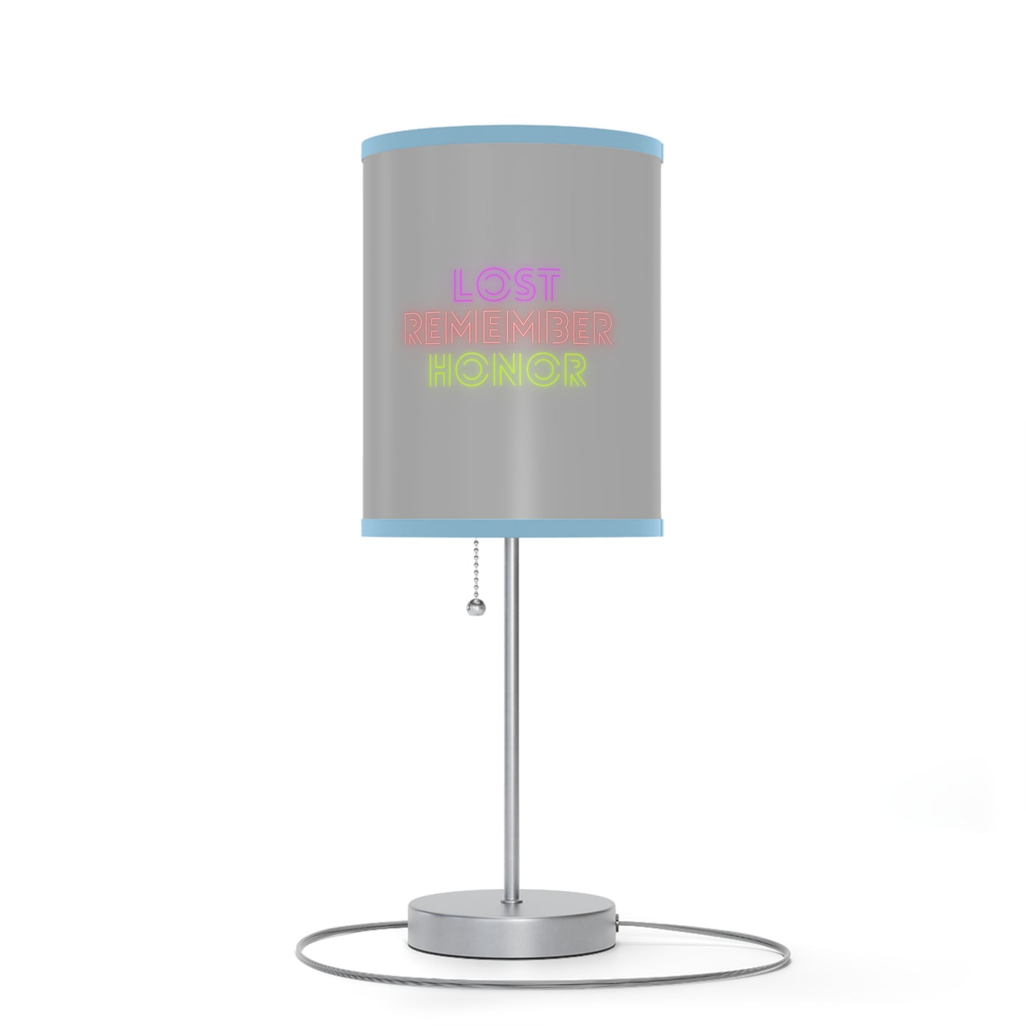 Lamp on a Stand, US|CA plug: Fishing Lite Grey