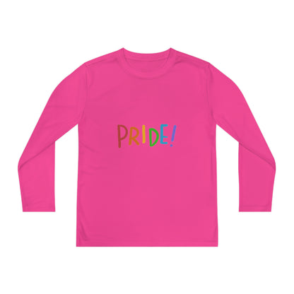 Youth Long Sleeve Competitor Tee: LGBTQ Pride 