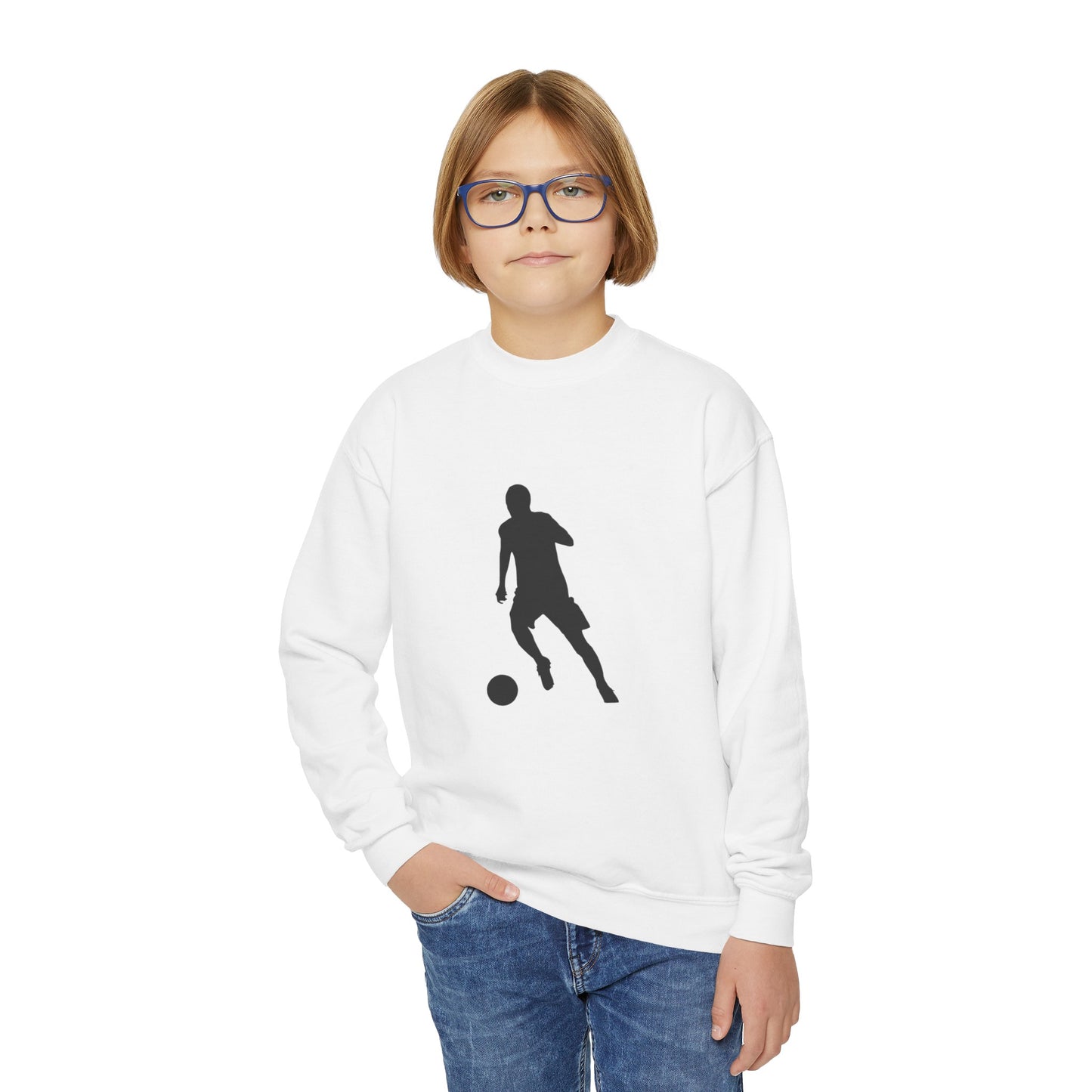 Youth Crewneck Sweatshirt: Soccer