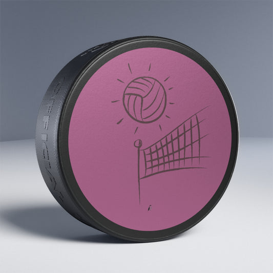 Hockey Puck: Volleyball Lite Pink