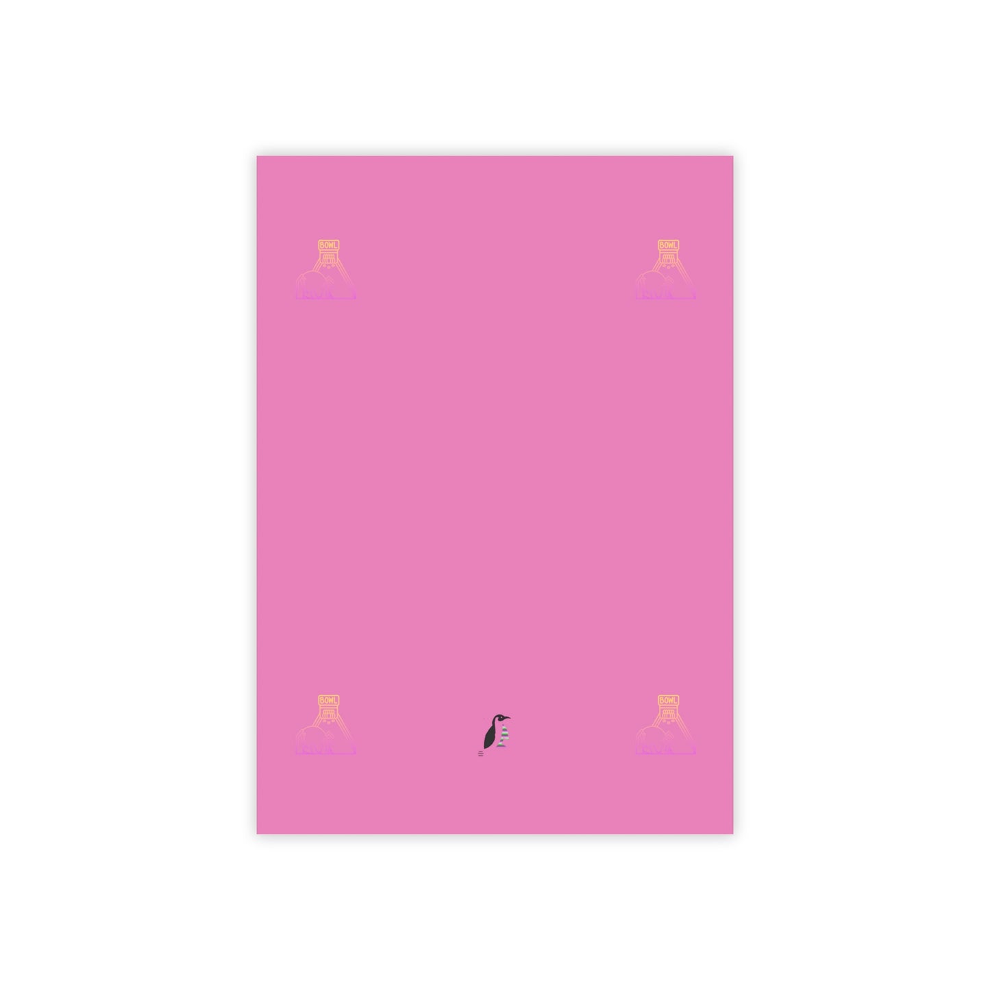 Post-it® Note Pads: Bowling Lite Pink