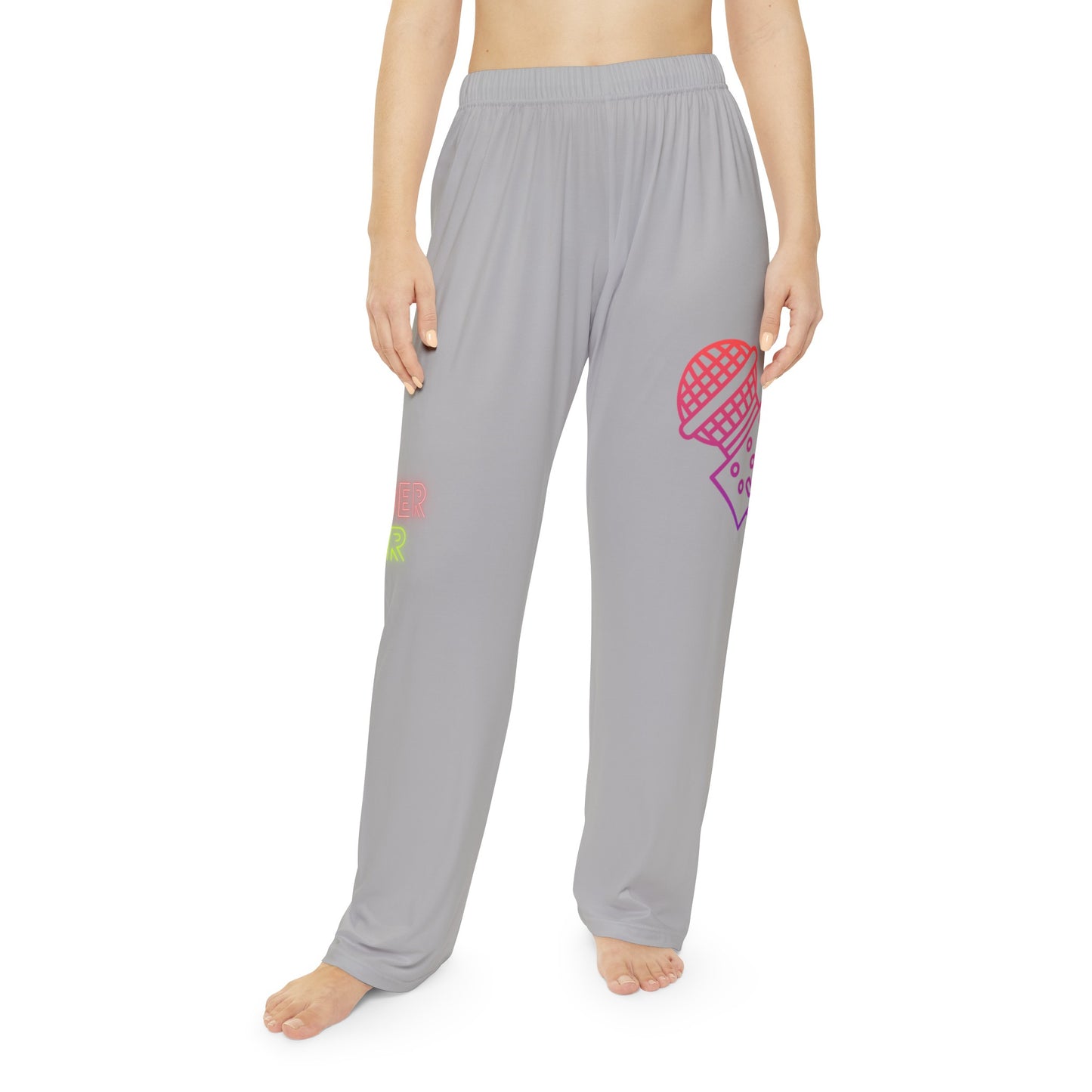 Women's Pajama Pants: Music Lite Grey