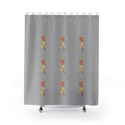 Shower Curtains: #2 Golf Lite Grey
