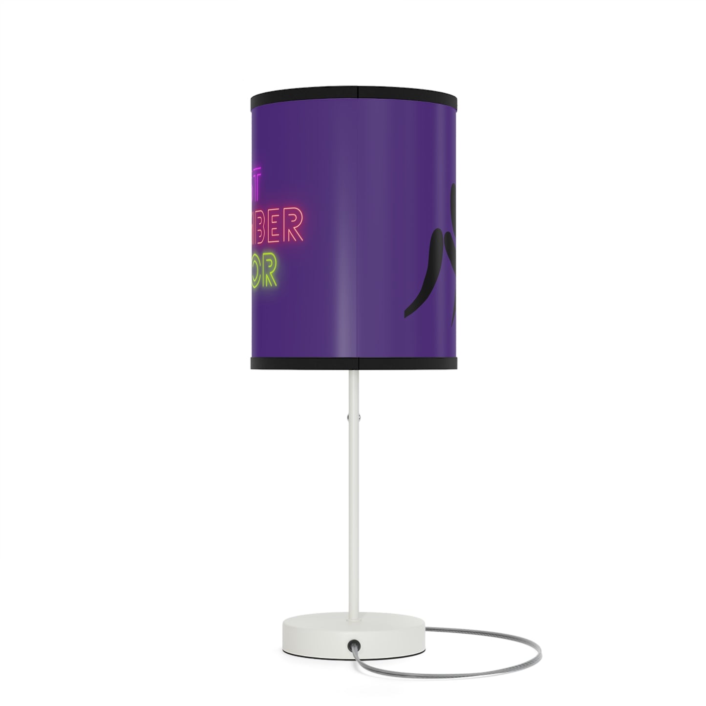 Lamp on a Stand, US|CA plug: Wrestling Purple