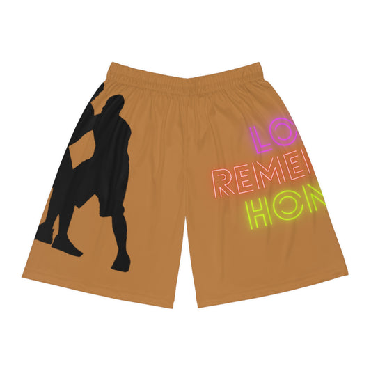 Basketball Shorts: Basketball Lite Brown 