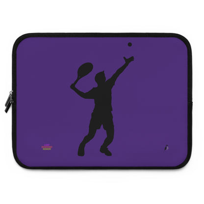 Laptop Sleeve: Tennis Purple