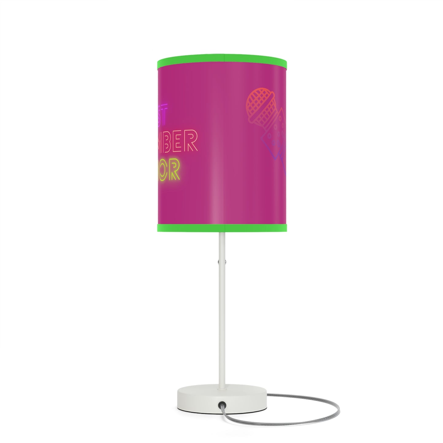 Lamp on a Stand, US|CA plug: Music Pink